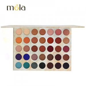 高顏值35色大理石紋紙板眼影盤OEM代加工