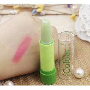 恒芳魔幻變色口紅綠色膏貼牌OEM/ODM