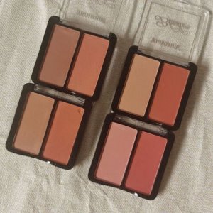 3302雙色拼接腮紅貼牌定制代加工