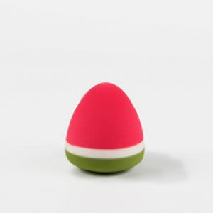 西瓜型粉撲多拼色上妝不吃粉可OEM/ODM代工