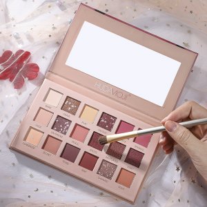 18色沙漠玫瑰獨角獸偏光眼影代加工貼牌OEM/ODM