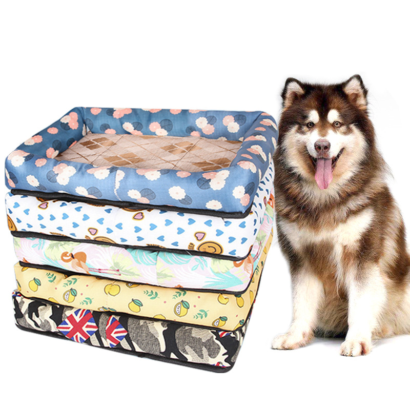 狗狗夏天冰絲涼席窩貼牌定制代加工