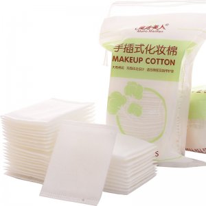 魔法美人手插式化妝棉50片貼牌OEM/ODM