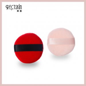 純棉絲帶式化妝干粉撲可OEM/ODM代工