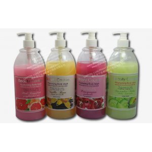 清潔滋潤保濕 1000ml沐浴液貼牌定制代加工