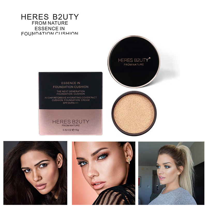 HERES B2UTY水潤無暇亮膚無暇氣墊bb霜貼牌OEM/ODM