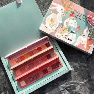 GUICAMI鍵盤九色魔方眼影貼牌定制代加工