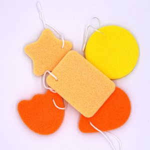 創意新款深層去角質清潔洗臉撲OEM代加工