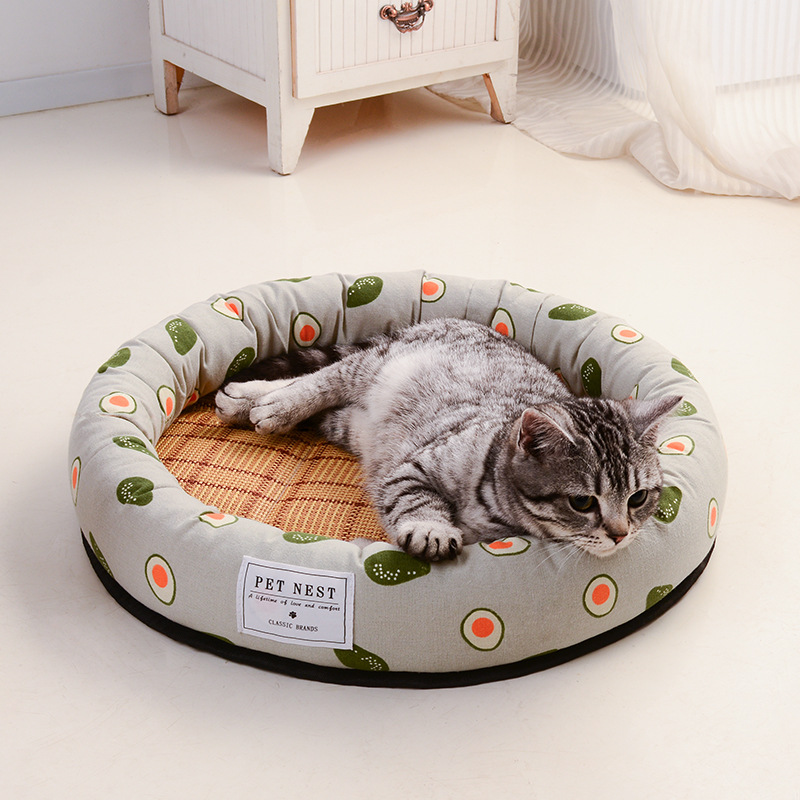 新款夏季涼席狗窩貓窩OEM/ODM定制代加工