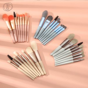 8支眼影刷套裝貼牌定制代加工