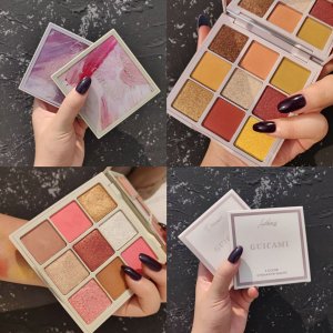 GUICAMI夢想家大理石九色眼影盤代加工貼牌OEM/ODM