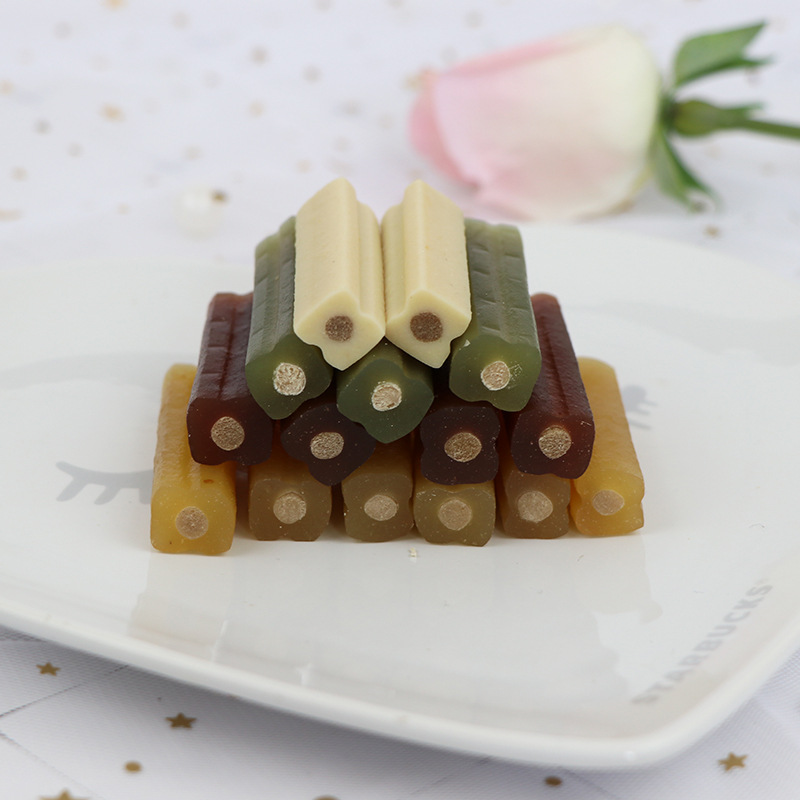 夾心潔齒棒寵物零食貼牌定制代加工