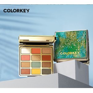 Colorkey珂拉琪十二色眼影盤貼牌OEM/ODM