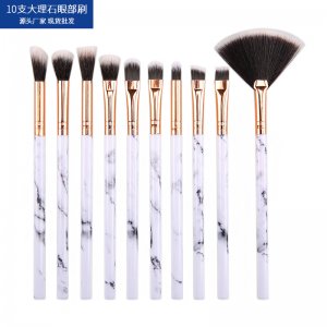 大理石化妝刷套裝可OEM/ODM代工