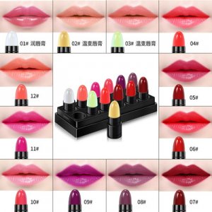 12色小口紅OEM/ODM定制代加工