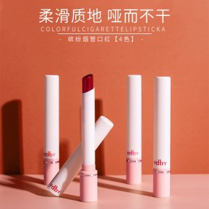 煙管口紅套裝4支啞光霧面不易脫色貼牌定制代加工