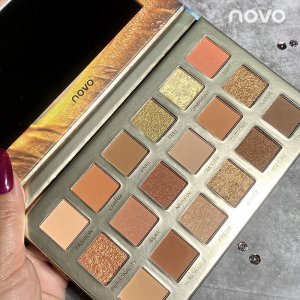 NOVO沙漠玫瑰仙女眼影盤貼牌定制代加工