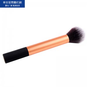 金色鋁管小腮紅刷貼牌定制代加工