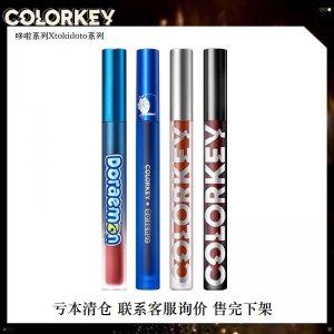 colorkey珂拉琪哆啦A夢啞光口紅貼牌OEM/ODM