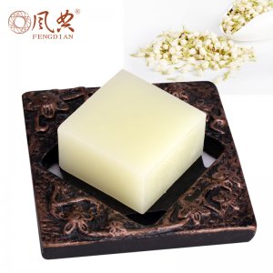 保濕提亮膚色茉莉精油潔面手工皂OEM代加工