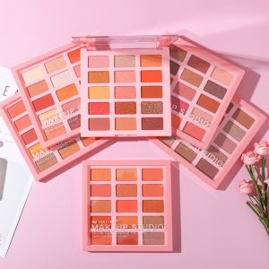 桃花妝15色眼影盤貼牌定制代加工