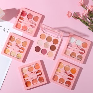 9色眼影九色土豆泥眼影可OEM/ODM代工