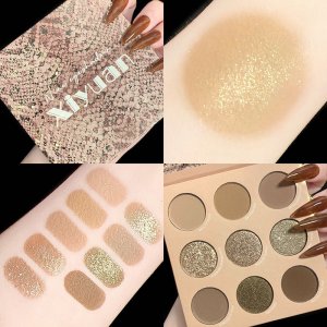 國貨嬉媛繁花似錦九色眼影OEM代加工