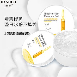 韓惑水潤亮顏煙酰胺凝膠 免洗面膜代加工貼牌OEM/ODM