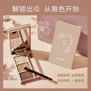 HOJO8113心機塑型絨霧眼影貼牌定制代加工