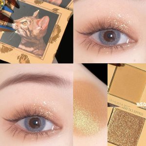 彩妝XIYUAN貓系列動物眼影盤OEM/ODM代加工