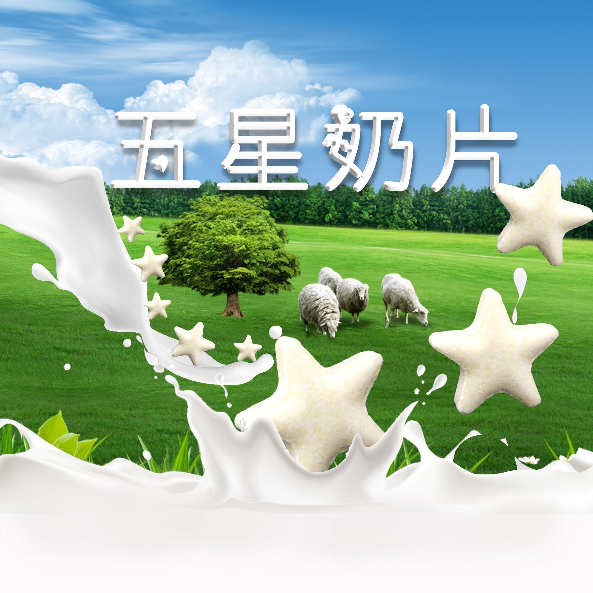 KraMar寵物零食狗零食奶酪片奶酪五角星五星奶片OEM/ODM代加工