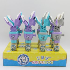 創(chuàng)意玩具零食鯊魚貼牌定制代加工