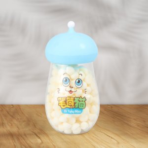 玩具零食溶豆豆 藍色貼牌定制代加工