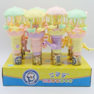 創意玩具零食旋轉木馬貼牌OEM/ODM