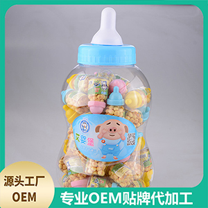 奶瓶裝小饅頭貼牌定制代加工