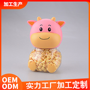 動物頭系列小饅頭 玩具零食代加工貼牌OEM/ODM