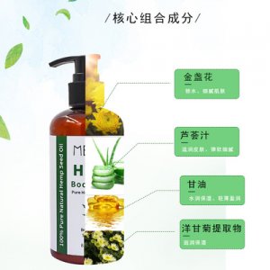 大麻身體乳全身保濕滋潤可OEM/ODM代工