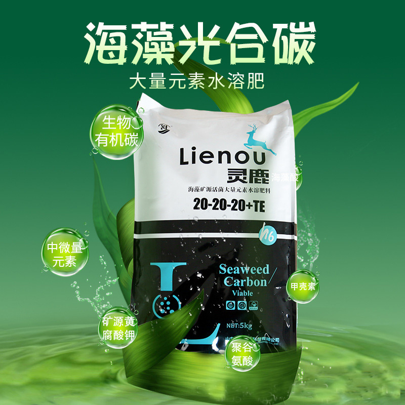 海藻礦源活菌大量元素水溶肥料OEM代加工