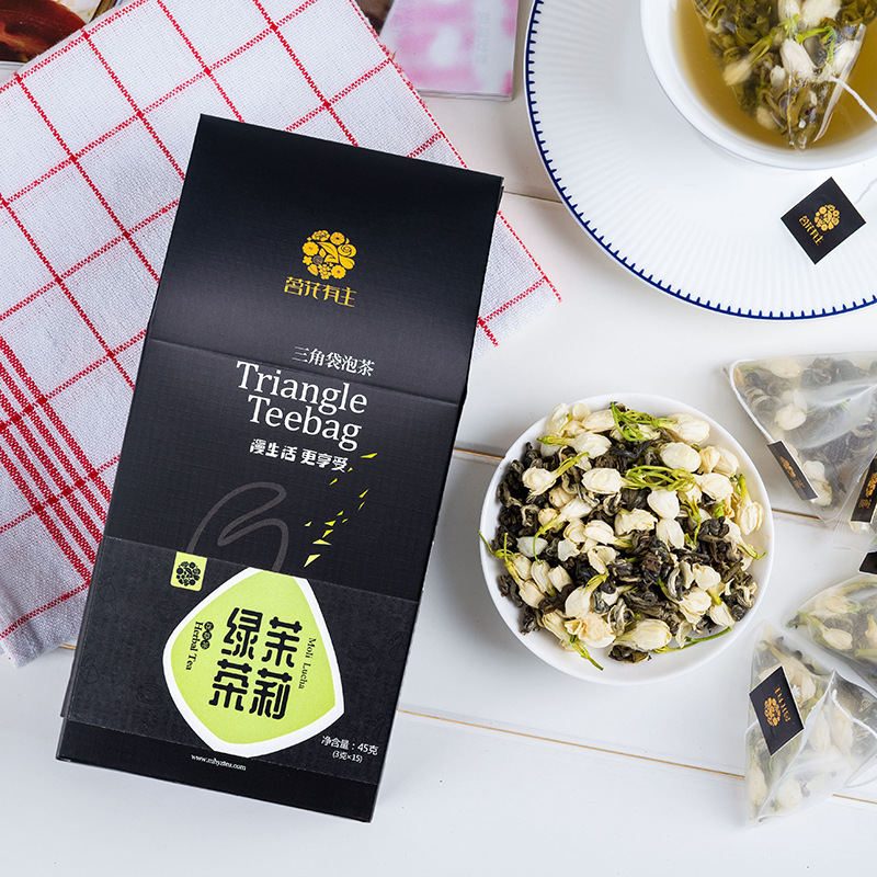 茉莉花茶三角袋泡茶oem貼牌代加工,源頭供貨實力廠家