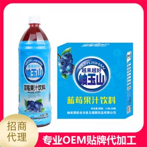 藍(lán)莓果汁1.28l塑料瓶貼牌OEM/ODM