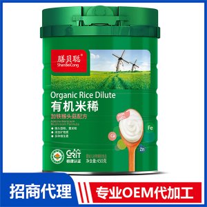 有機米稀（加鐵猴頭菇配方）450聽OEM/ODM代加工