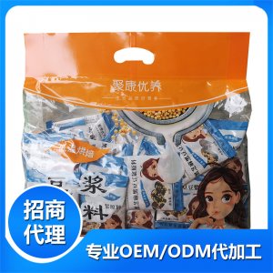 豆?jié){包藍(lán)色貼牌OEM/ODM