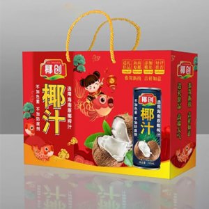 椰創椰汁風味飲料箱裝OEM代加工
