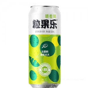 嚼著喝粒果樂果汁飲料500mLOEM代加工