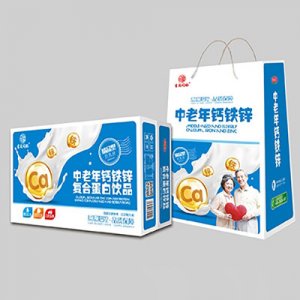 吉慶同福中老年鈣鐵鋅蛋白飲品1x20盒標箱OEM代加工 吉慶同福中老年鈣鐵鋅蛋白飲品1x20盒標箱OEM代加工