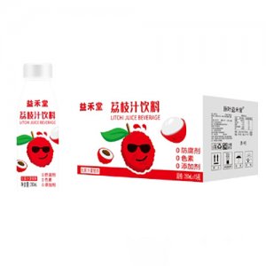 益禾堂荔枝汁飲料果汁飲料280mlX15瓶OEM代加工