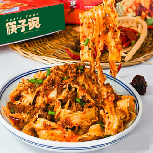 筷子說陜西油潑面代加工生產?客戶都認可!品質好