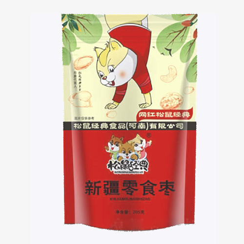 松鼠經典新疆零食棗oem貼牌代工工廠深耕松鼠經典新疆零食棗市場多年,品質好,價格優