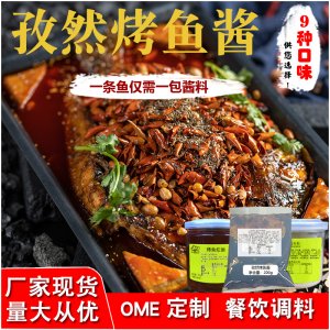 美佳味源孜然烤魚(yú)醬料OEM代加工
