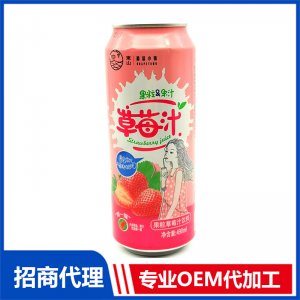果粒果汁 草莓汁代加工貼牌OEM/ODM